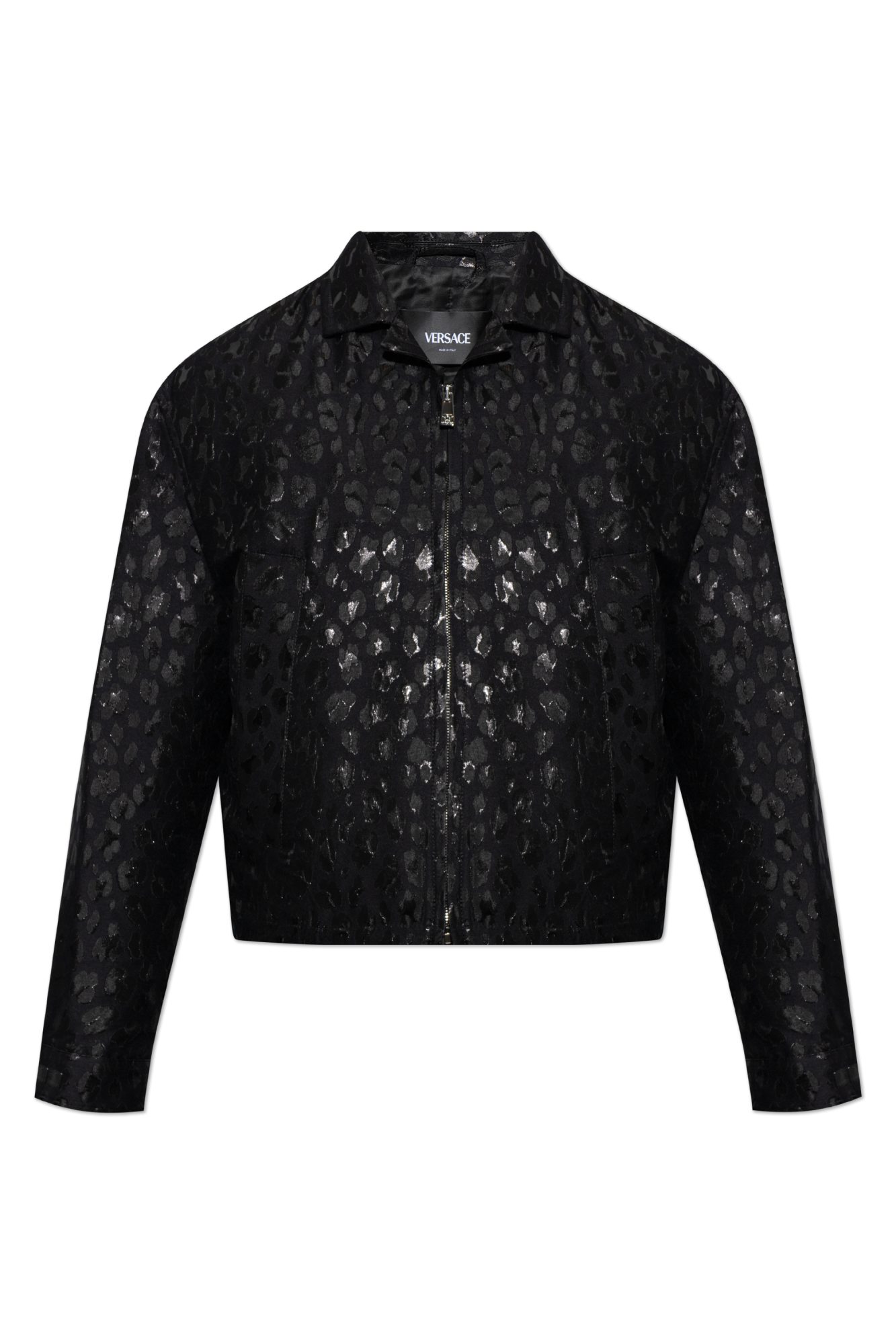Versace Leopard Print Jacket | Men's Clothing | Vitkac